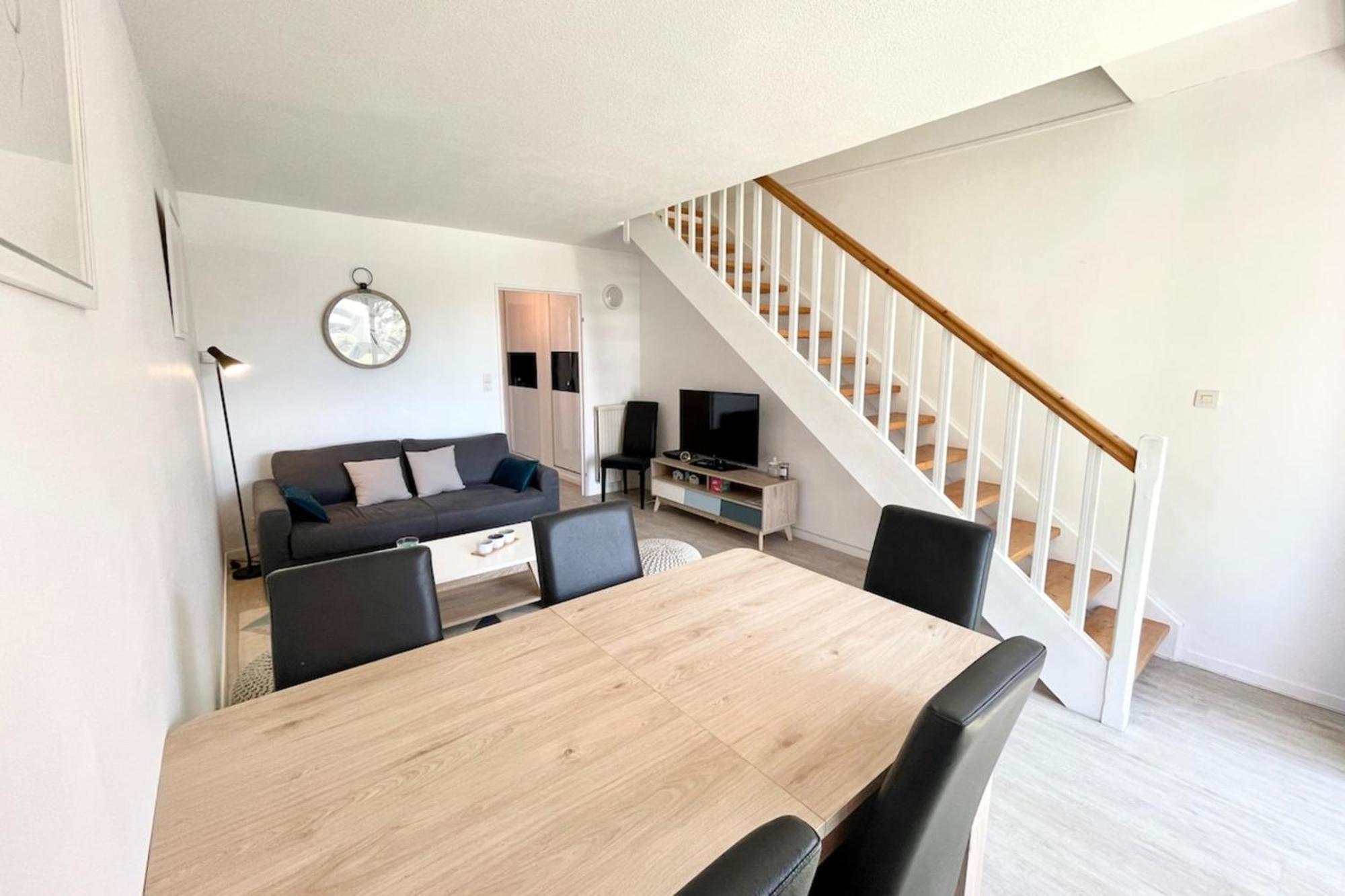T3 Duplex Top Cosy Balcon 300M Des Plages Carnac Eksteriør billede