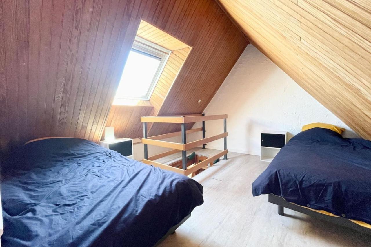 T3 Duplex Top Cosy Balcon 300M Des Plages Carnac Eksteriør billede
