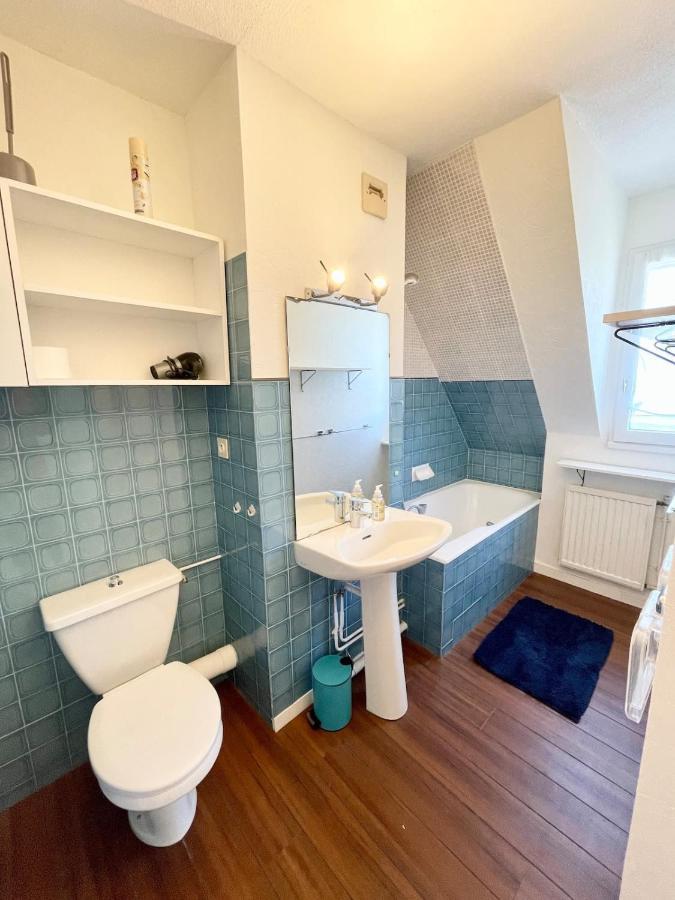 T3 Duplex Top Cosy Balcon 300M Des Plages Carnac Eksteriør billede
